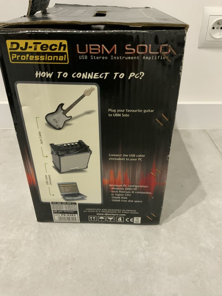 Piecyk gitarowy dj-tech
