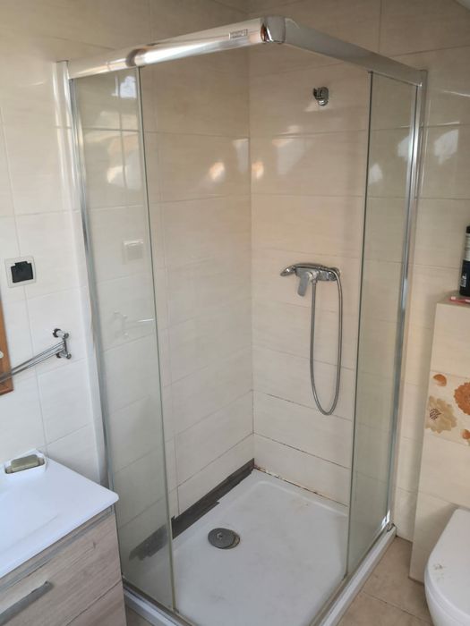 Kabina prysznicowa 100x80 Radaway brodzik drzwi przesuwne