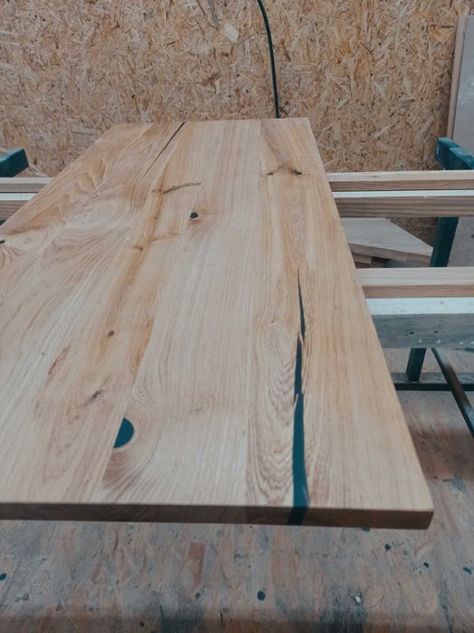 Blaty drewniane dębowe