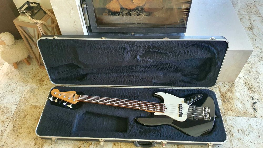 Fender American Jazz Bass 5 USA 1995r + Futerał