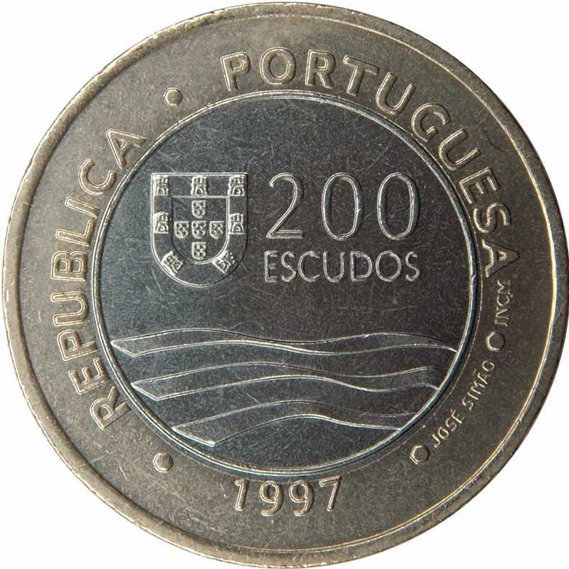 Expo '98 - - - 200$00 - 1997 - - - - - Moeda