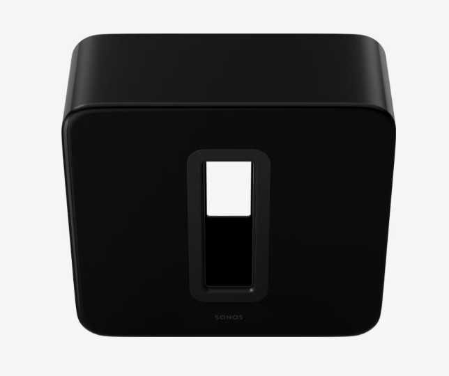 Subwoofer Sonos Sub (Gen 3) em preto  - Como Novo