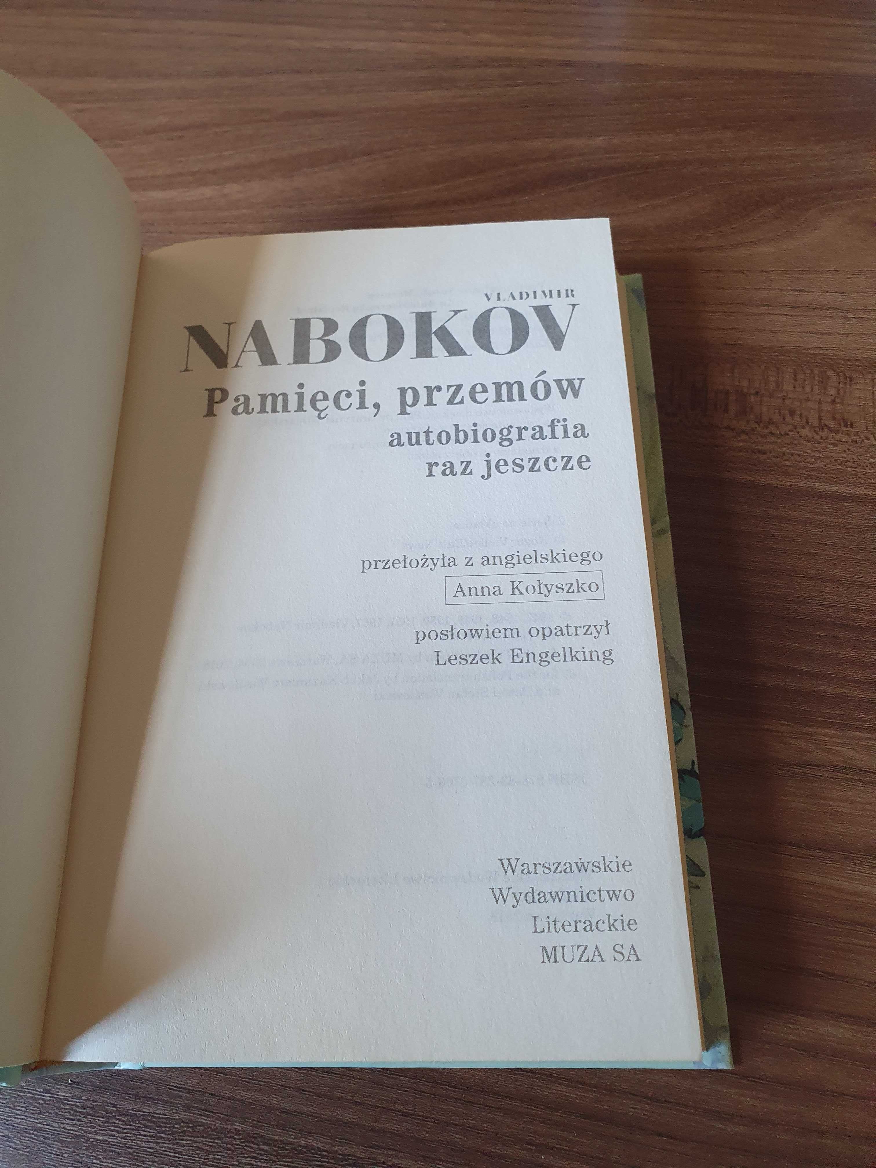 Nabokov Vladimir Pamięci przemów autobiografia raz jeszcze