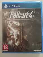 Fallout 4 com poster para ps4