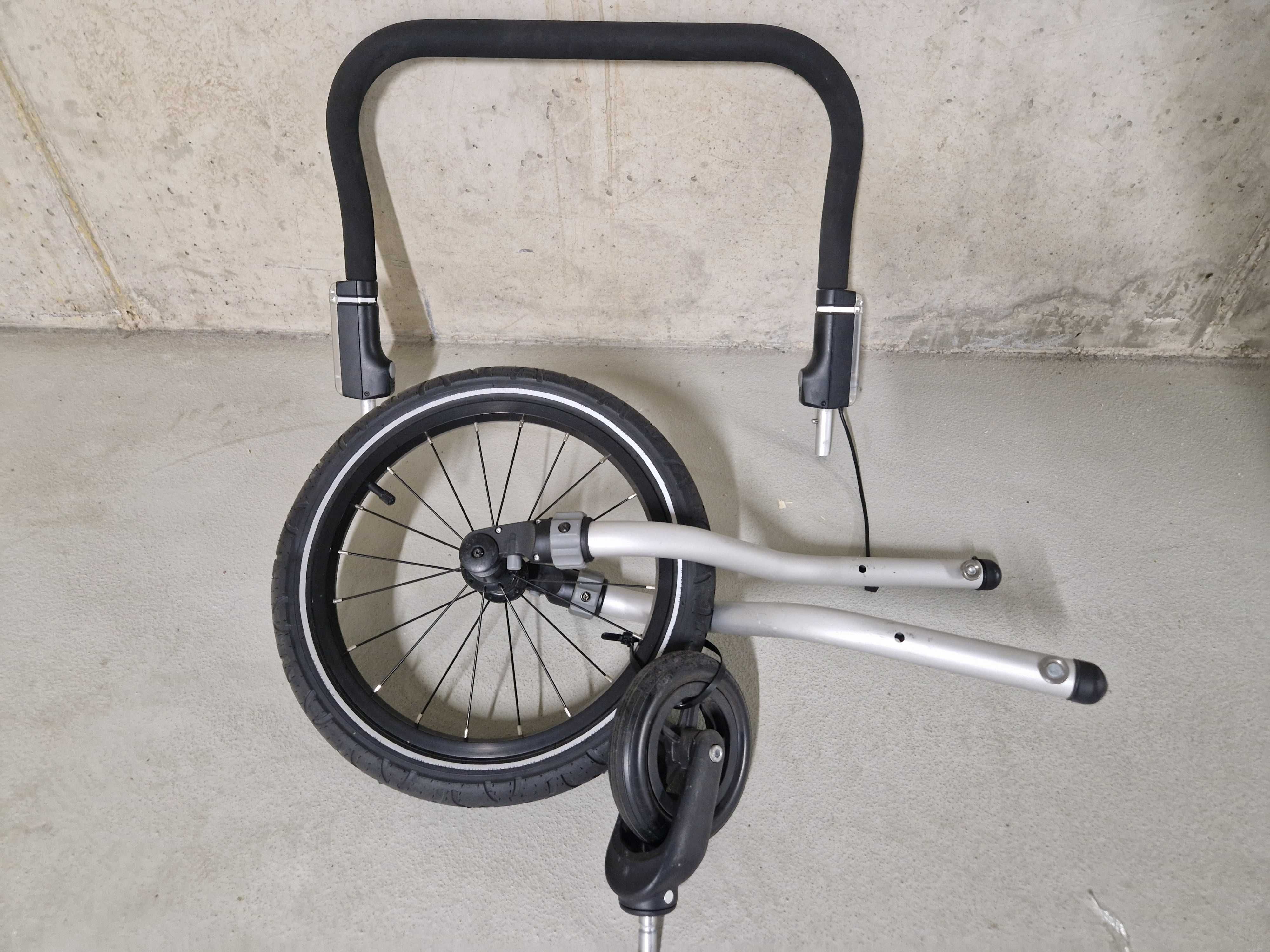 Croozer Kid Plus 2 Led amortyzacja przyczepka rowerowa 3w1