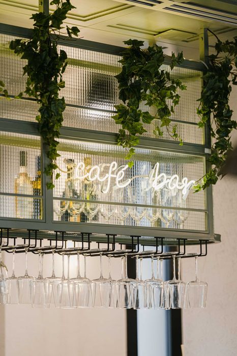 STALOWE NAWIESIE BARU / BACK BAR /  regał i zabudowa baru —  HoReCa