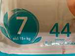 Pampers rozmiar 7 paczka 44szt.plus gratis