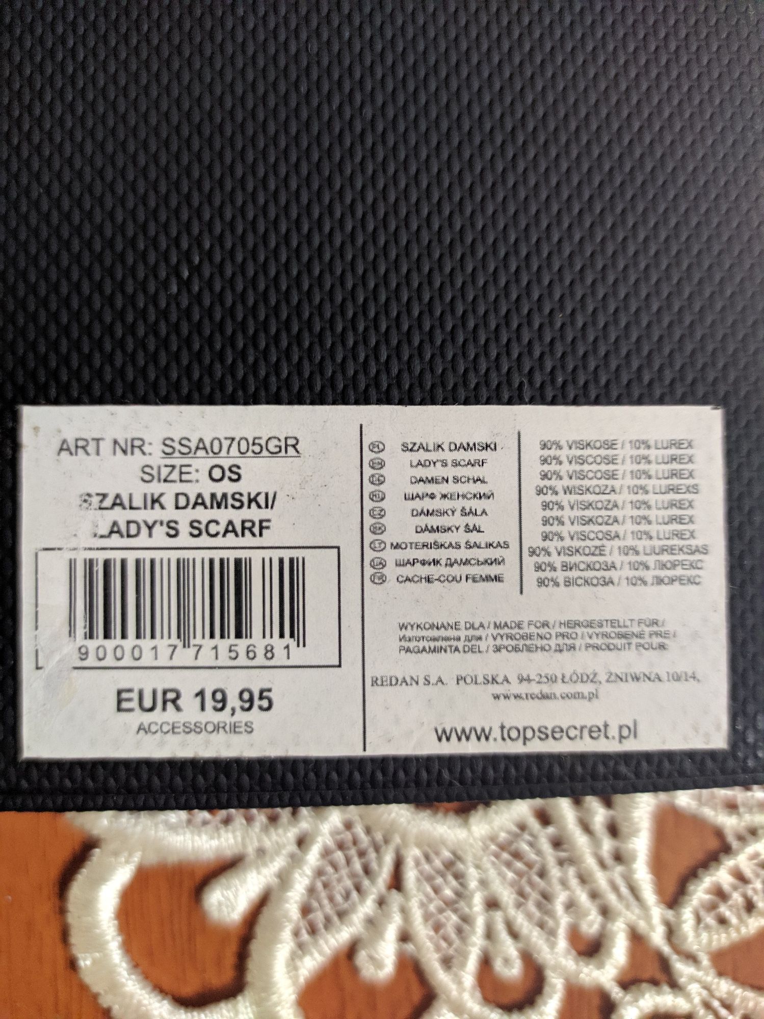 Szalik Top Secret