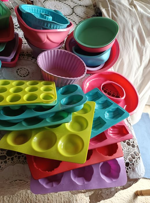 Moldes de silicone cozinha vários  pastelaria doce tamanhos e formas e