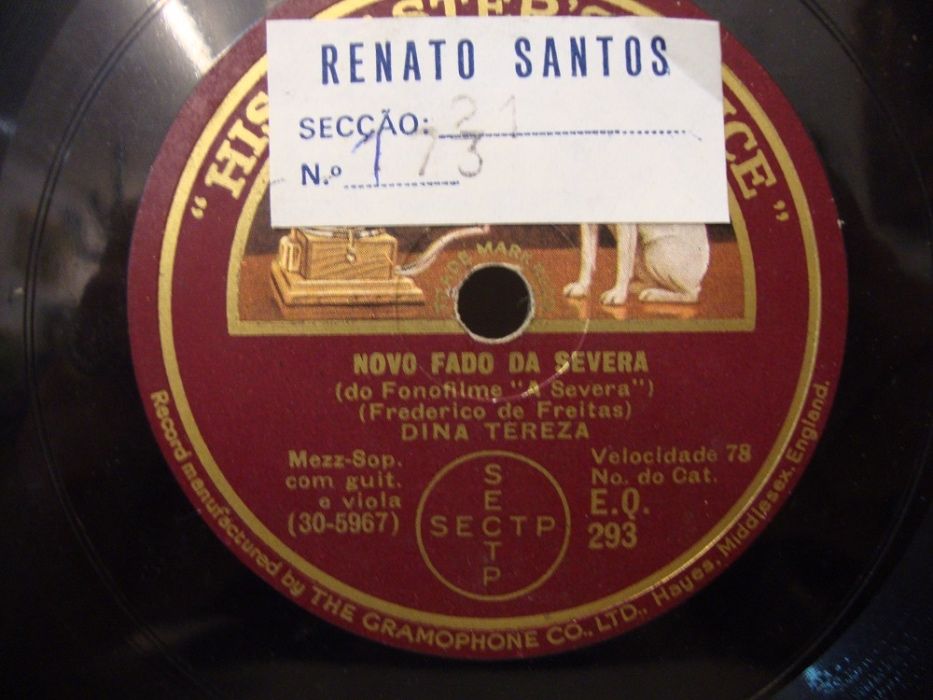 Discos de Fado antigos