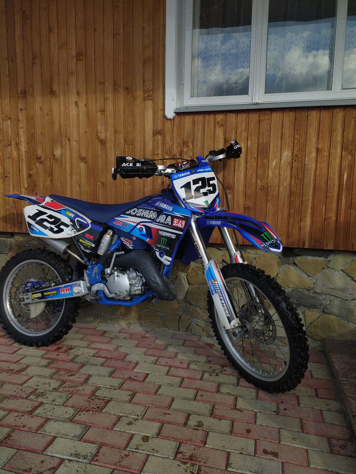 Yamaha yz 125 2000р (після заміни поршня)