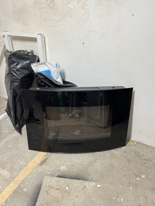 Lareira eletrica de parede