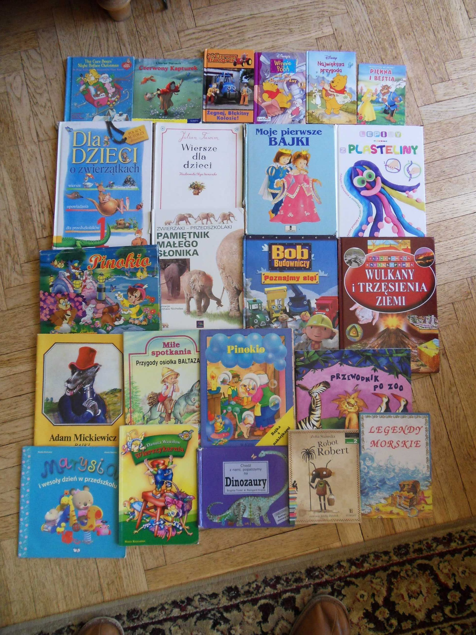 25 książek dla dzieci ( 4 - 8 lat) - cena za całość