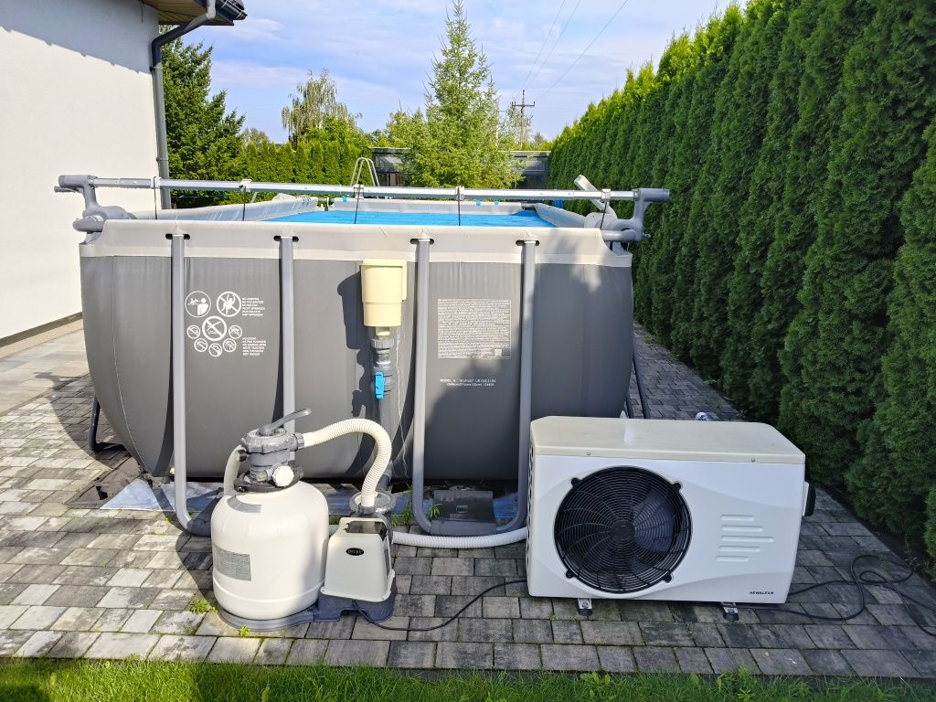 Sprzedam Basen INTEX 549x274x132cm z pompą ciepła