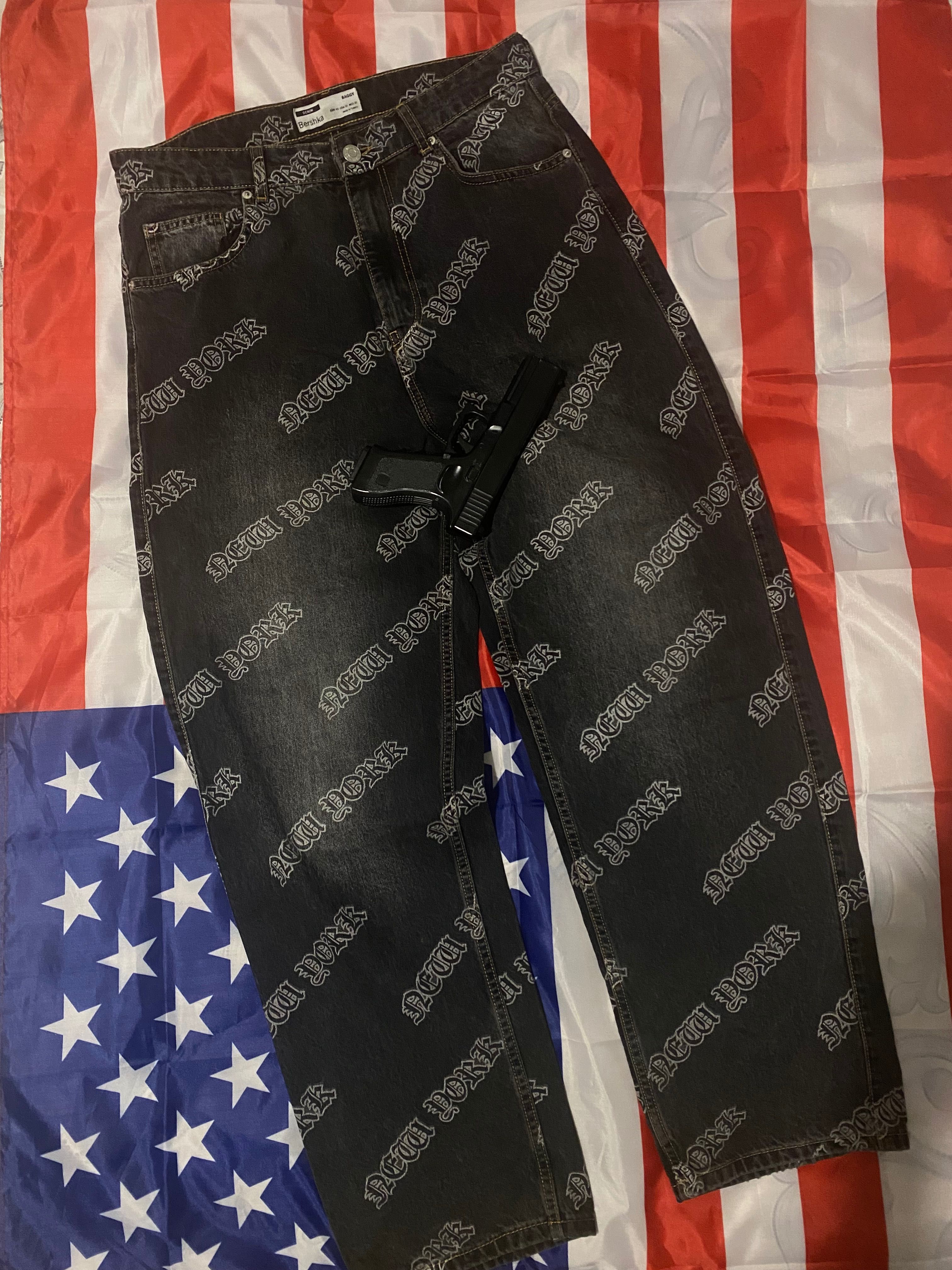 jeans BERSHKA sk8, y2k, opium, VIPERR