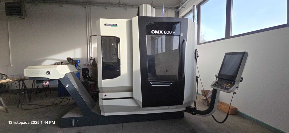 Frezarka CNC DMG MORI CMX 800 V - 10h pracy