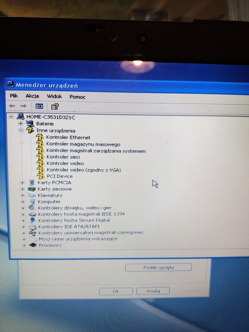 Laptop Acer Extensa 5220 Windows