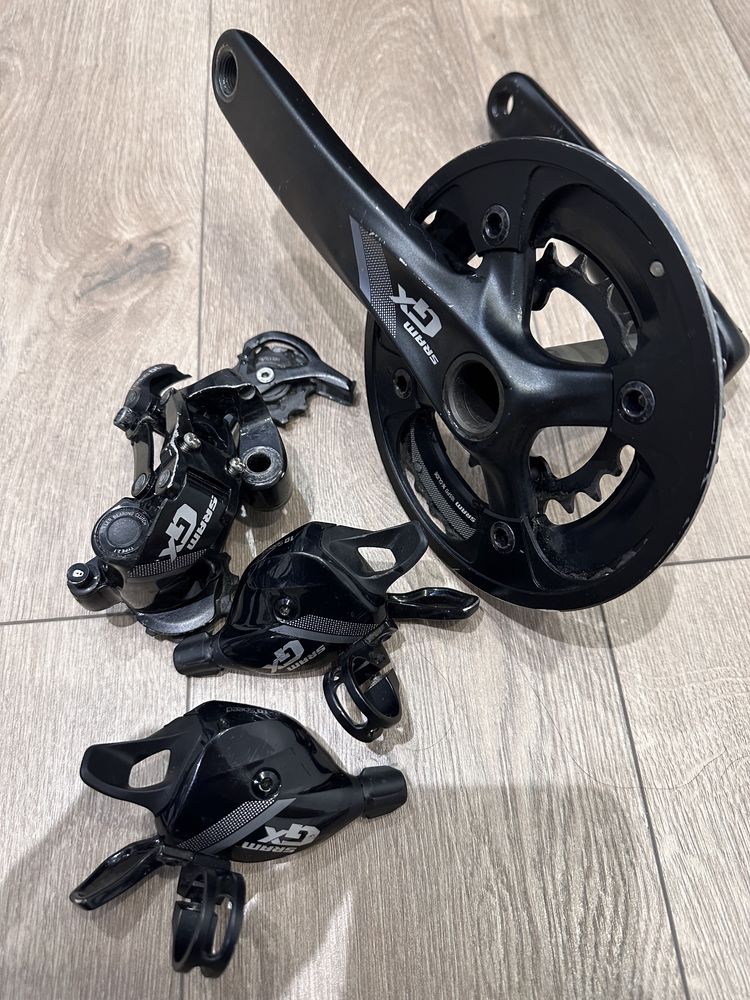 Grupa SRAM GX 1000 2x10 korba przerzutka Manetki Sram 2x10