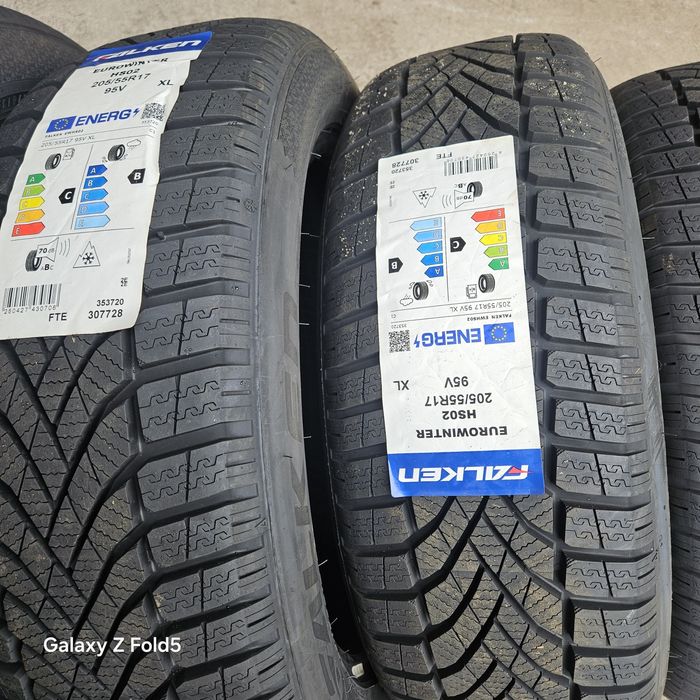 Nowe opony zimowe 205/55/17 95V XL Falken Eurowinter DOT4324