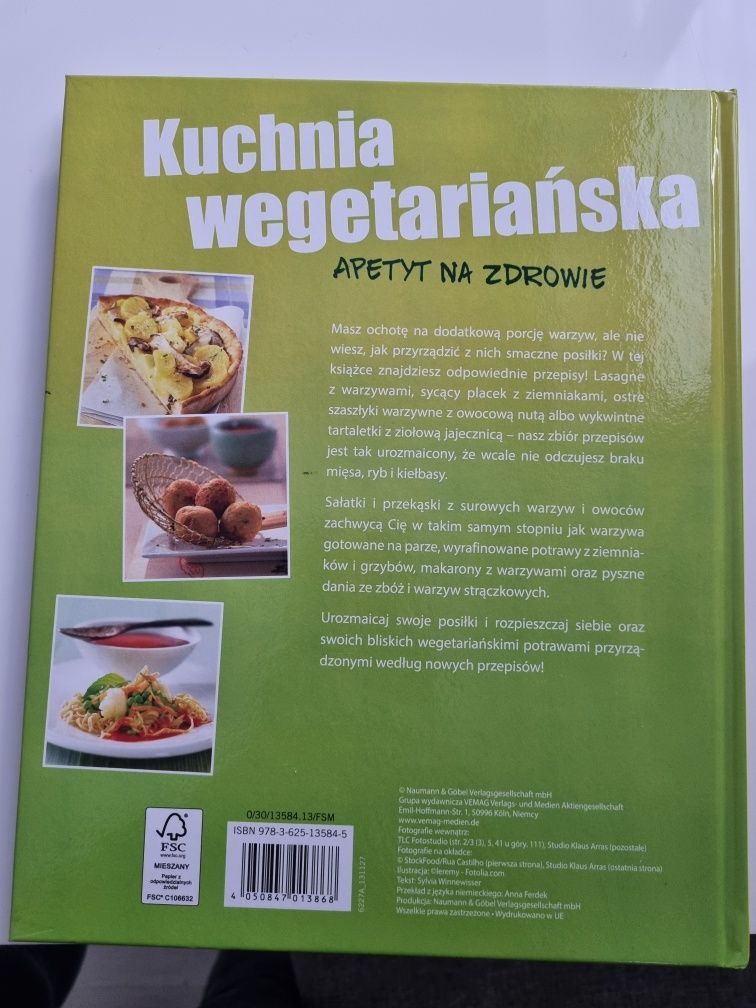 Kuchnia wegetarianska, przepisy na zdrowie