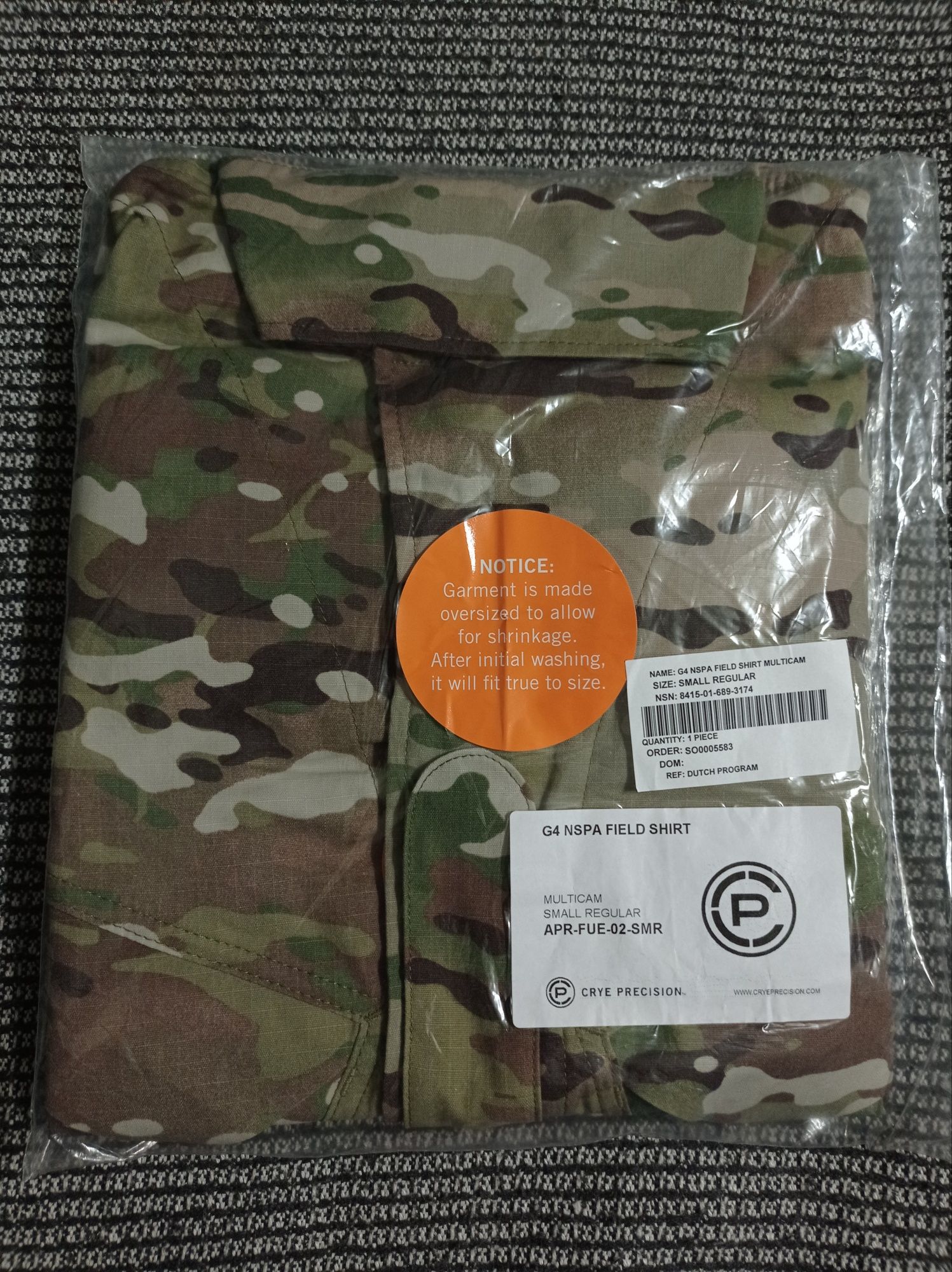 Китель Crye Precision G4 NSPA S/R