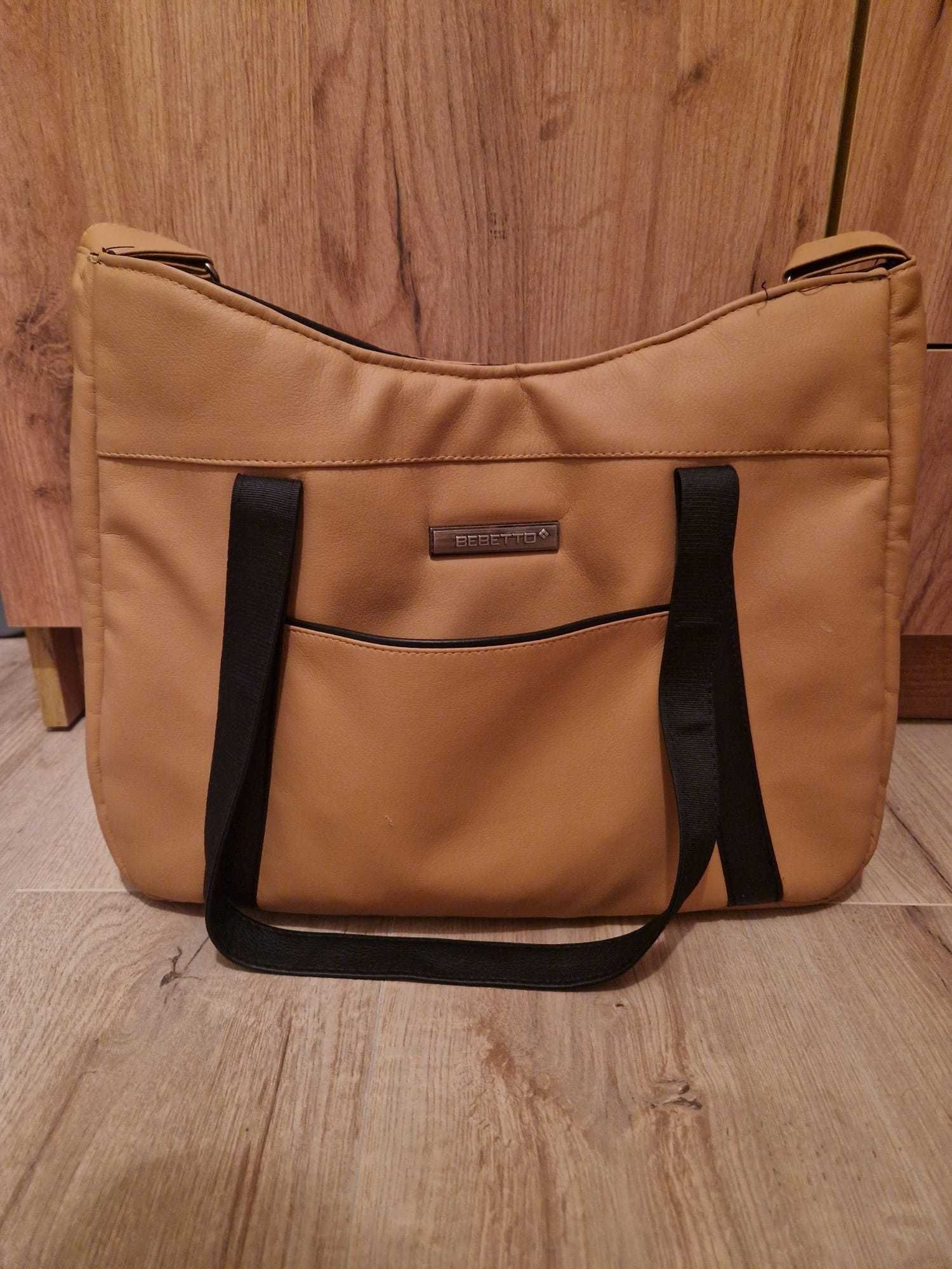 Wózek Bebetto Flavio 2w1 PRO, super STAN, spacerówka, adaptery