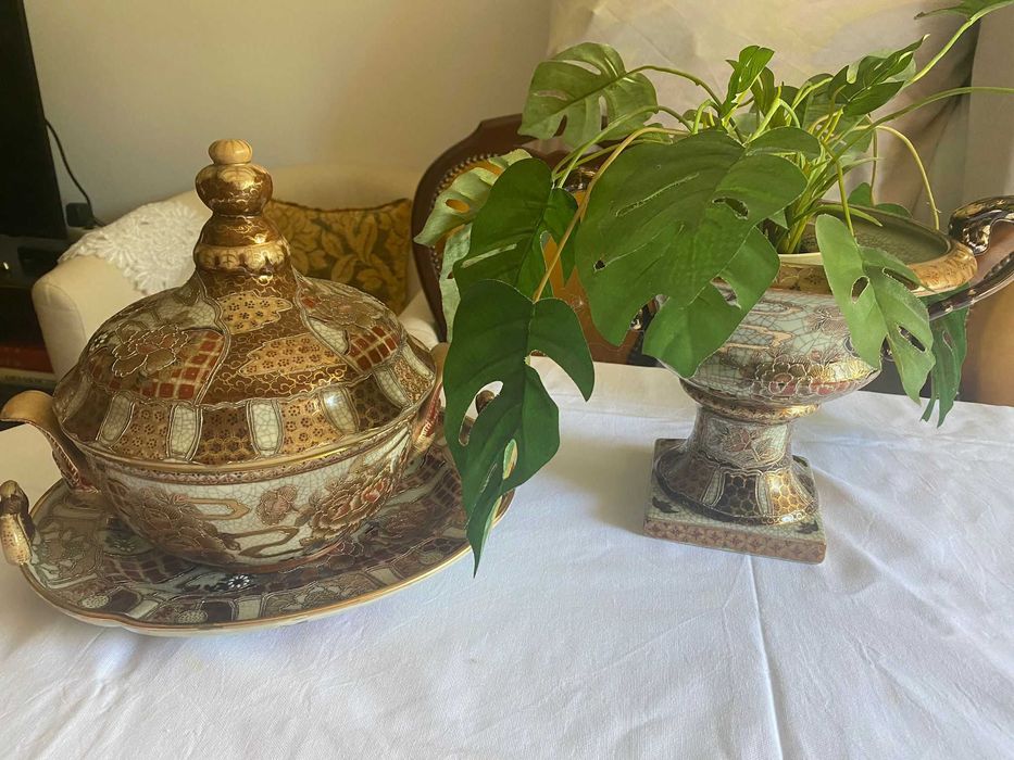 Jarro + Vaso estilo antigo