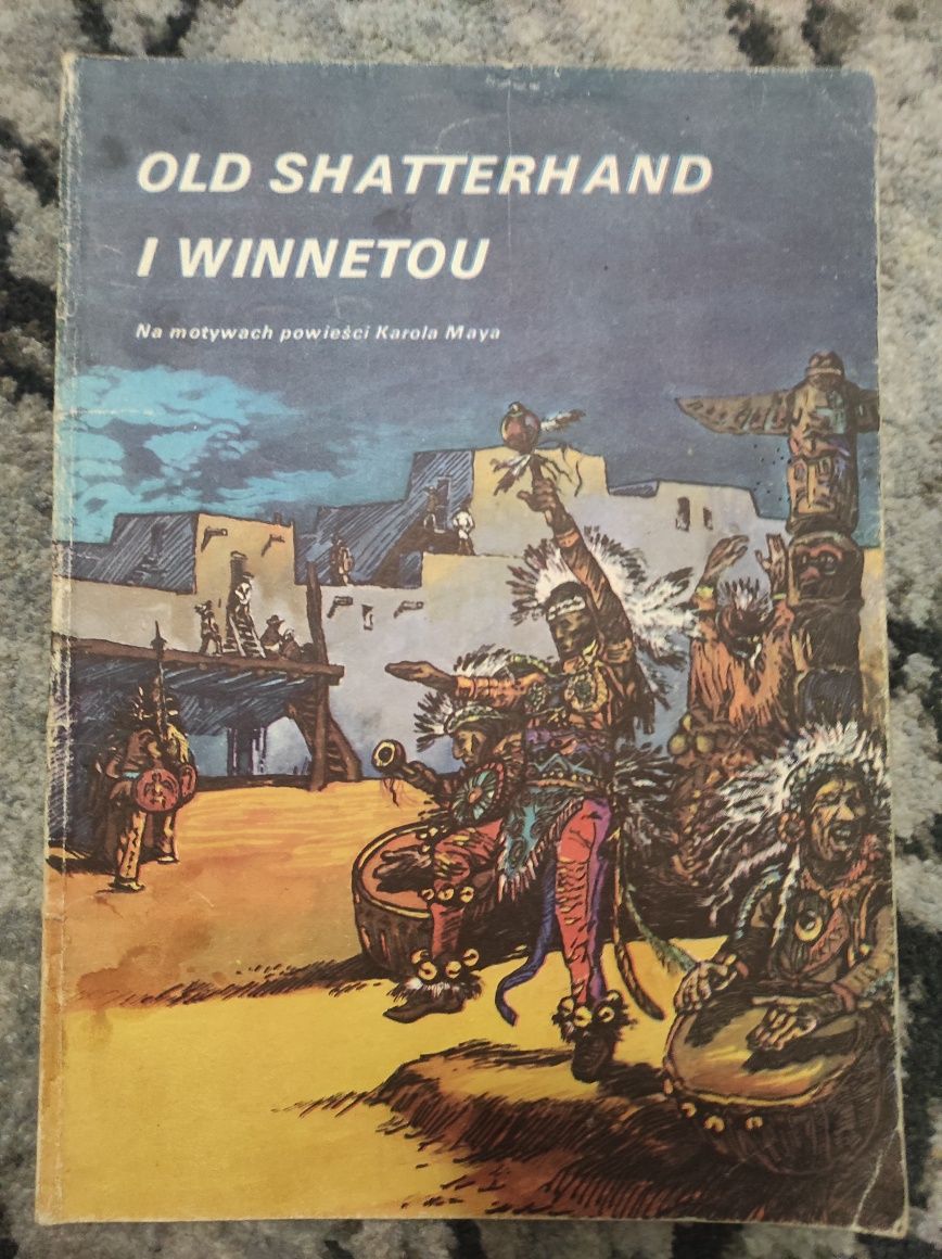 Komiks PRL. Old Shatterhand i Winnetou. Wydanie I. 1987.