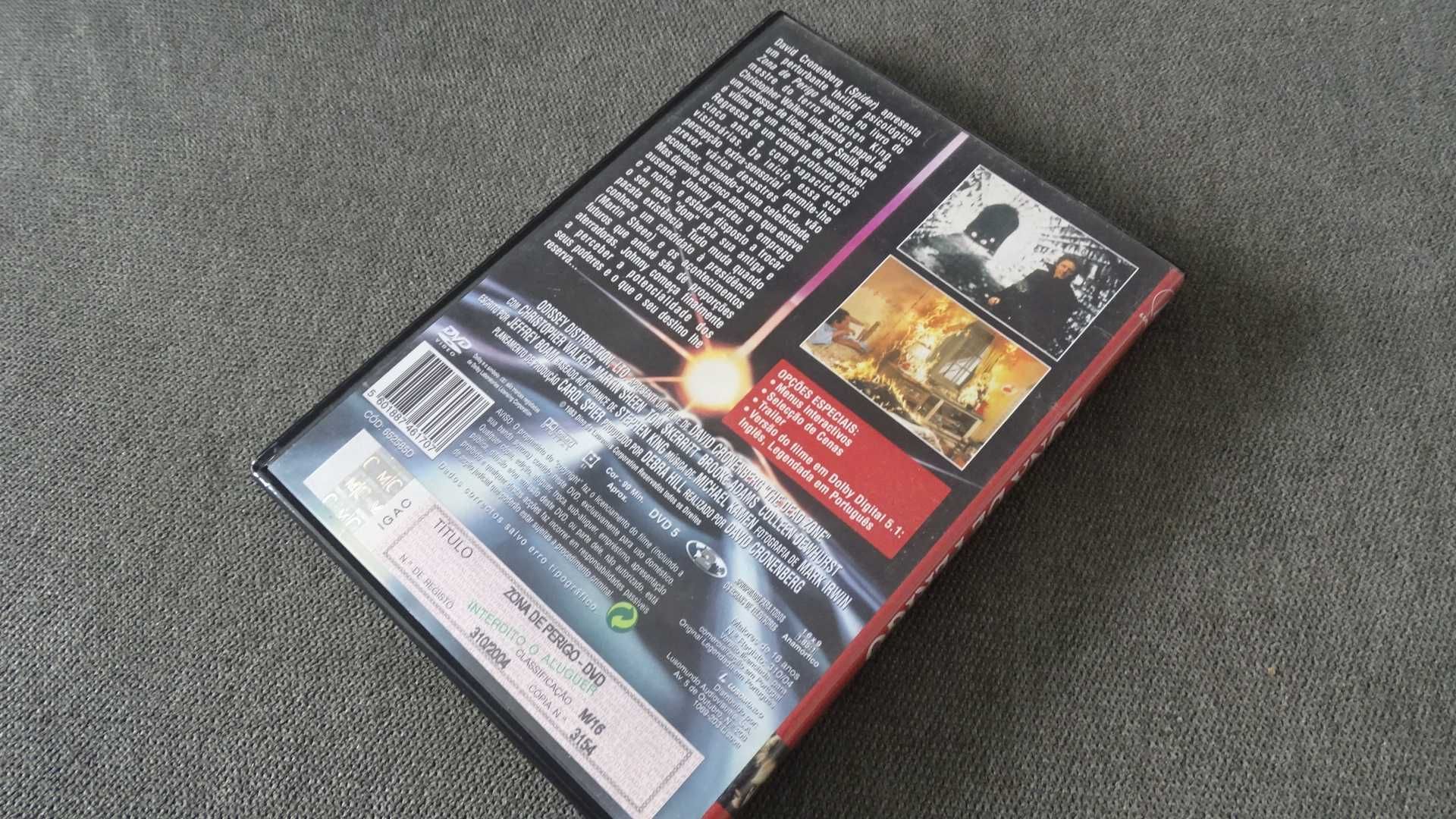 DVD Dead Zone - Zona de Perigo . Thriller . 1984