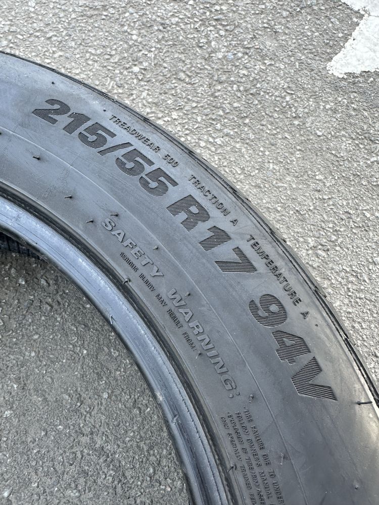 Шини 215 55 17 94V Kumho Solus TA31 комплект