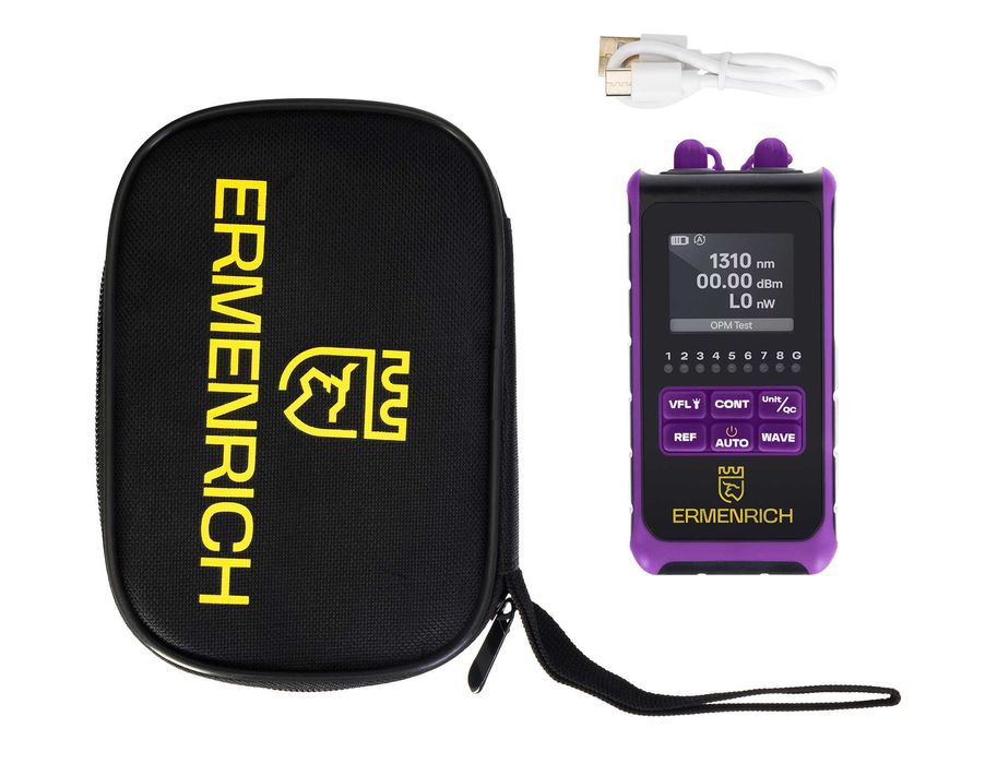 Uniwersalny miernik mocy optycznej Ermenrich NetGeeks NU25