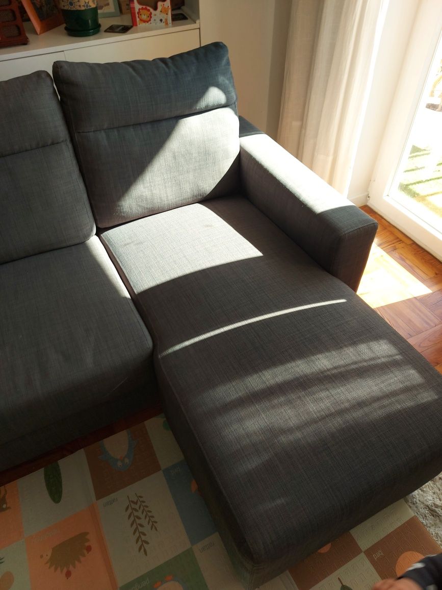 Sofá ikea bollstanas cinza