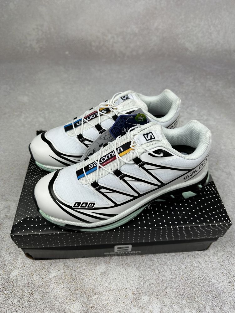 Топ якість жіночі Salomon XT-6 кросівки 37-38 білі icy morn xt 6 xt6