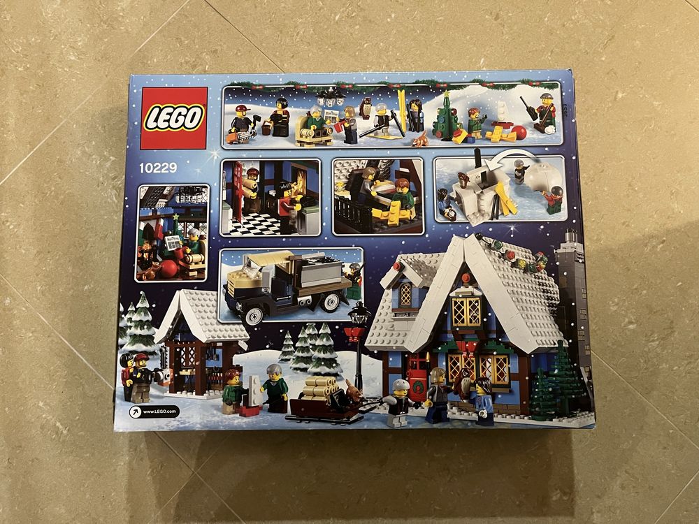 LEGO 10229 - Winter Village Cottage novo e selado - Descontinuado