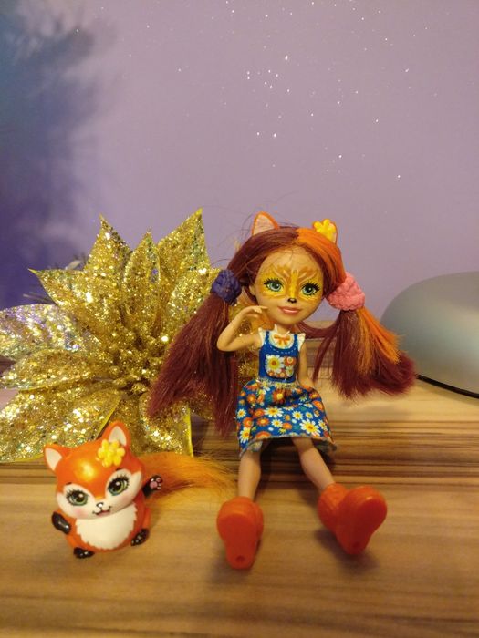 Lalka Enchantimals+ lisek
