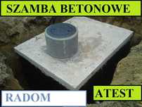 Szambo 4m3 Szamba betonowe zbiorniki zbiornik na deszczówkę 5 do 14m3
