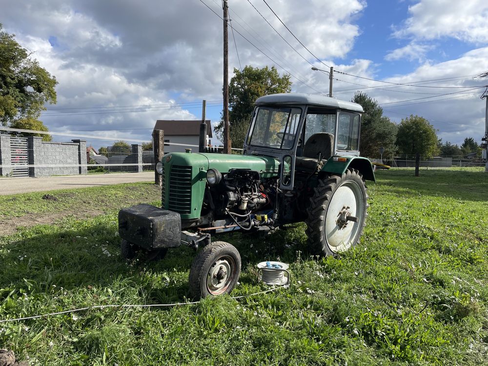 Traktor Zetor , podnośnik , wałek. Bocian