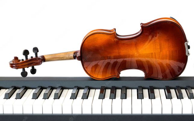 Lekcje gry na skrzypcach i pianinie