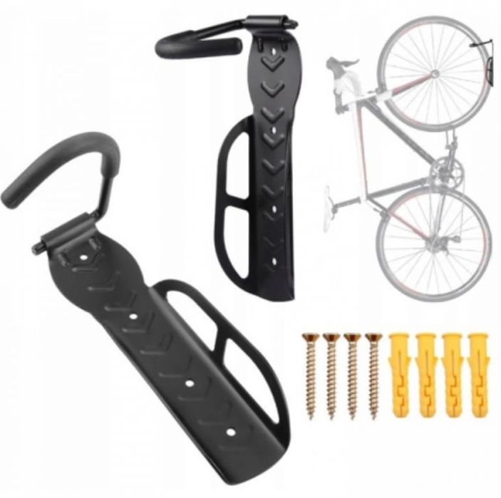 6szt Wieszaki rowerowe uchwyty stojak wieszak na rower