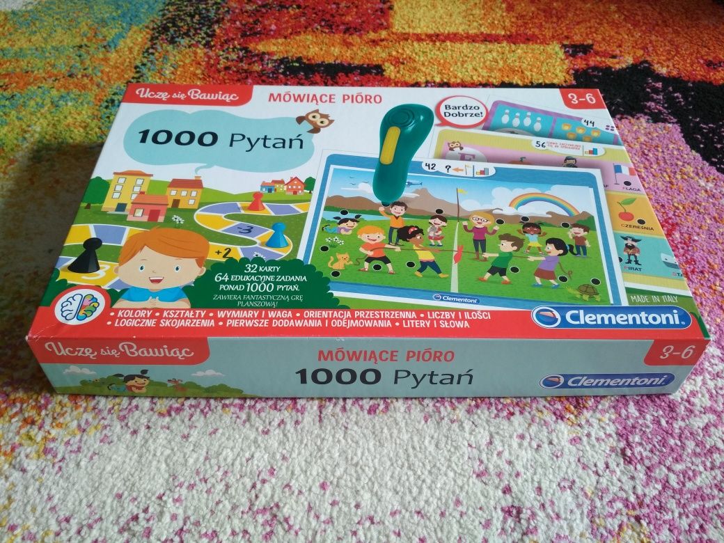 Mówiące pióro / 1000 pytań - gra dla dzieci