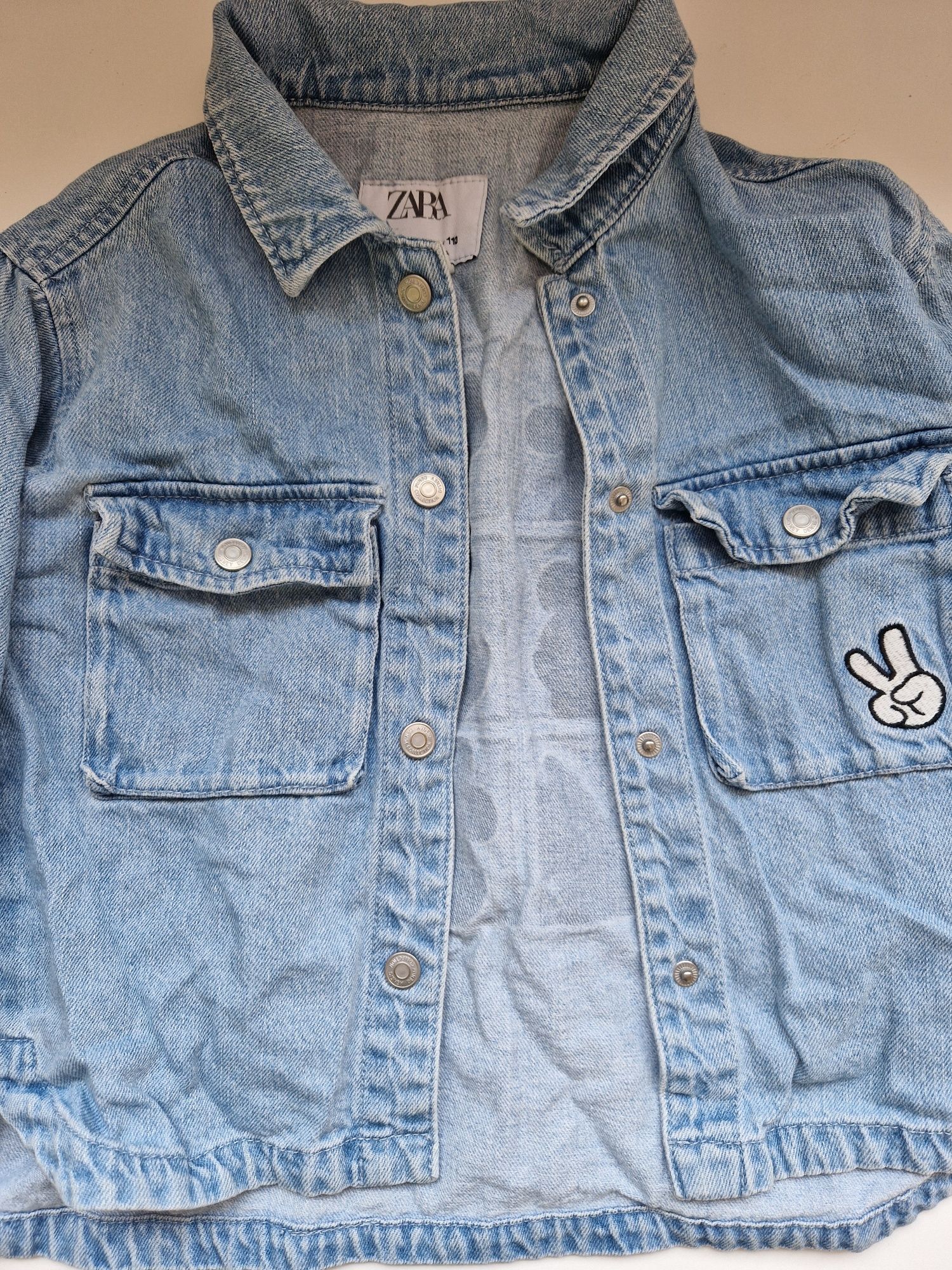 Kurtka Jeans Zara Myszka Miki