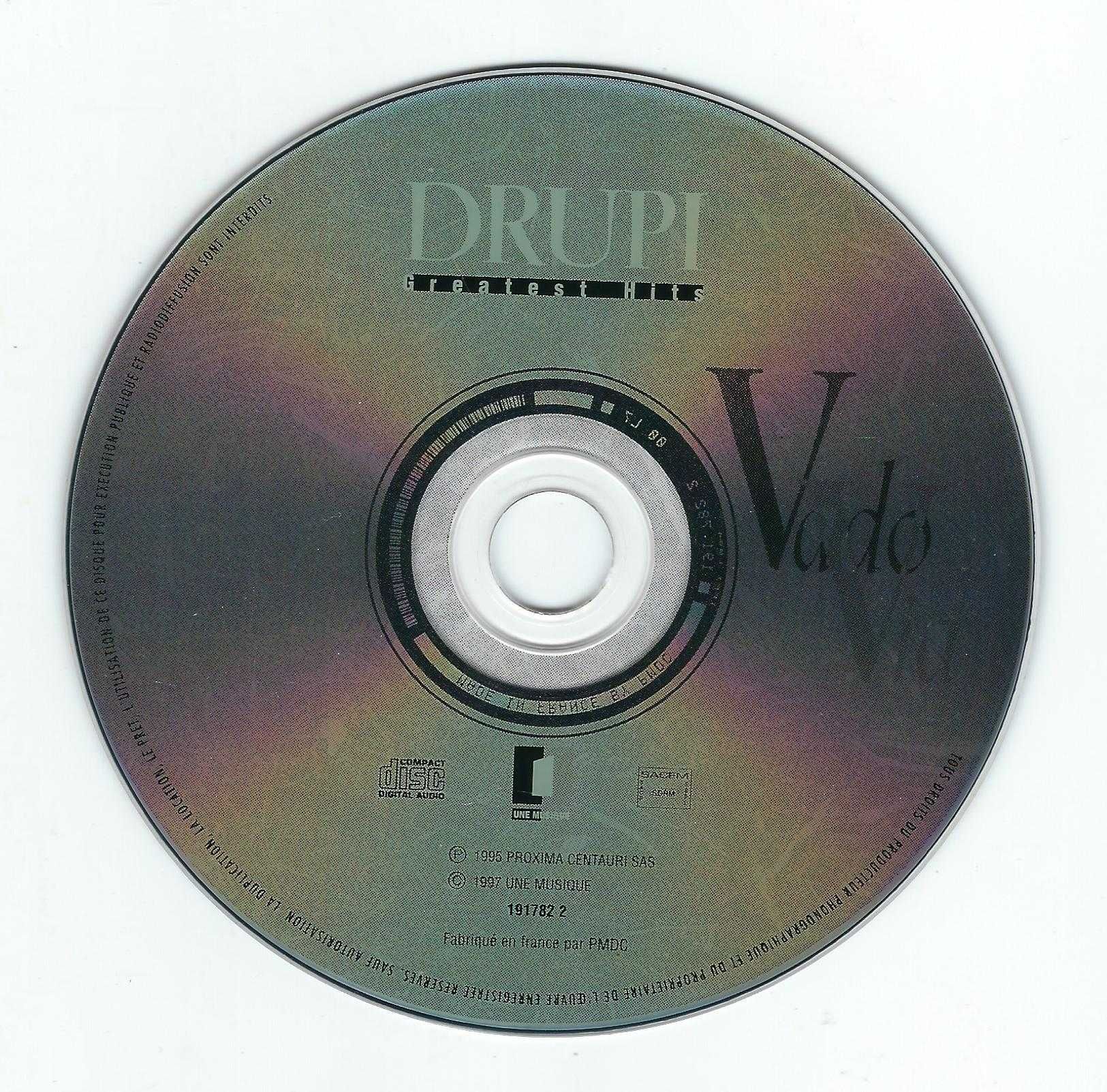 CD Drupi - Greatest Hits (1997) (PolyGram)