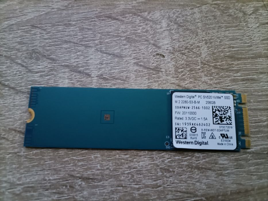 Dysk SSD M2 256 gb