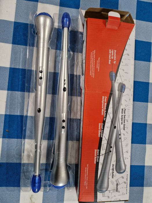 Baquetas Eletrônicas.  Novas