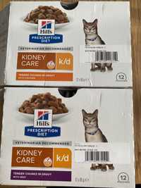 Karma dla kota z niewydolnością nerek Hill’s Kidney Care