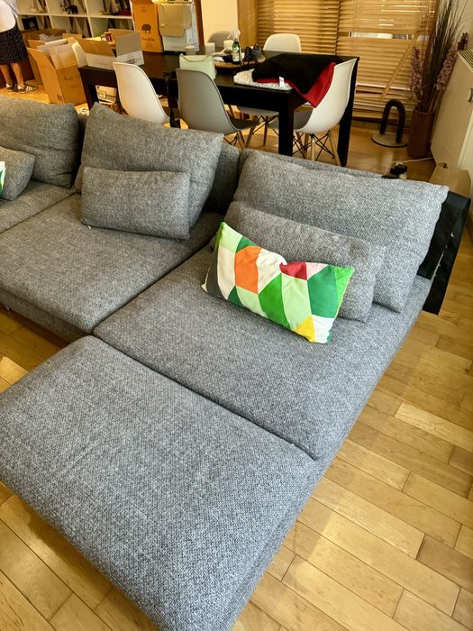 Sofá com 2 chaise longue Soderhamn IKEA