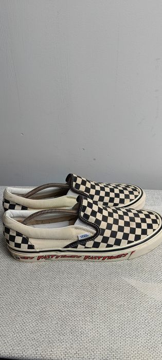 Trampki Vans 45 kratka slip on