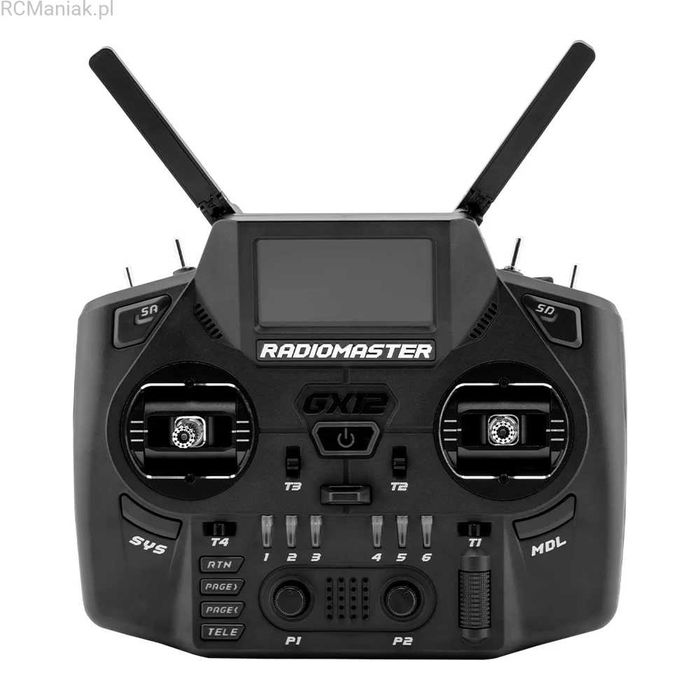 Аппаратура керування Radіomaster GX12 Dual-Band (ELRS-2.4, -915)