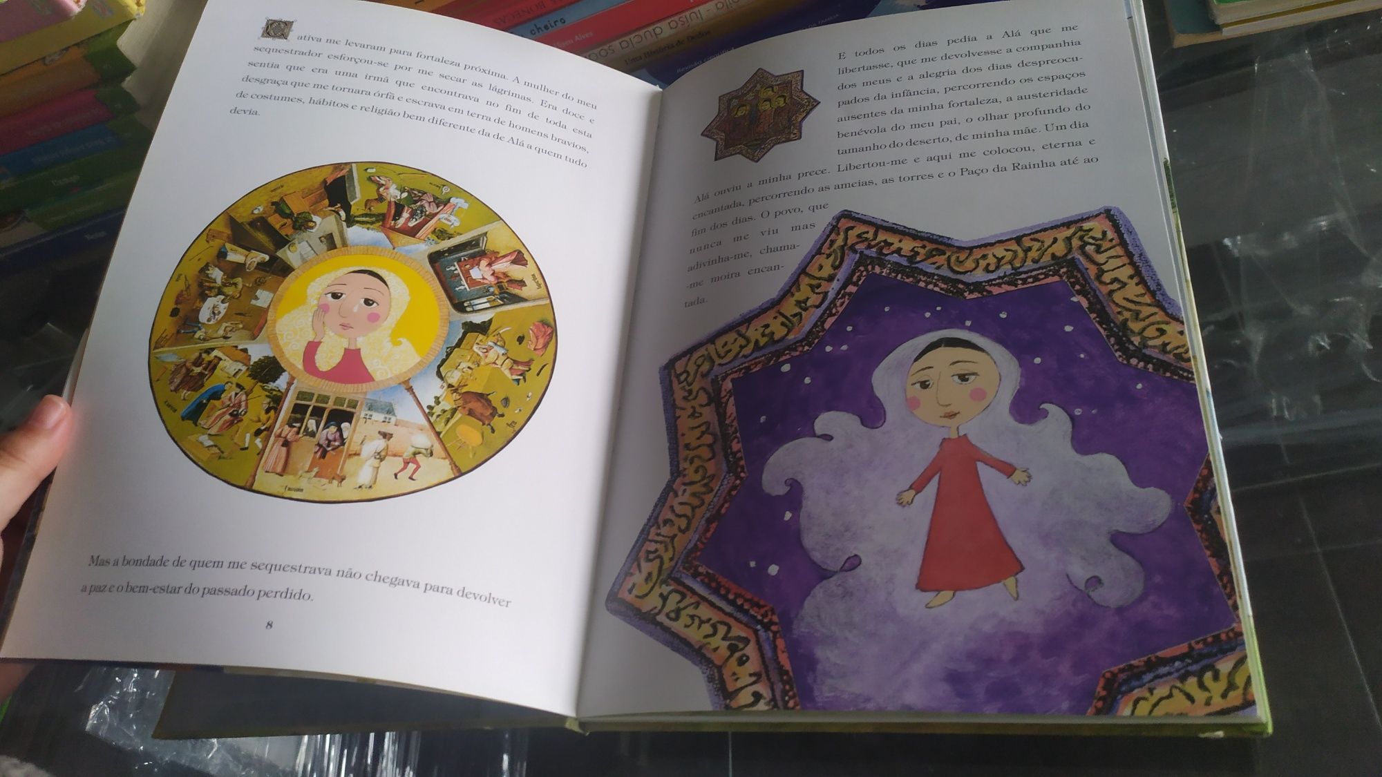 Livro Zarah a moura encantada de Leiria