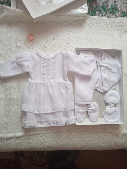 Костюм для дівчинки до 4 місяців 56 розмір.